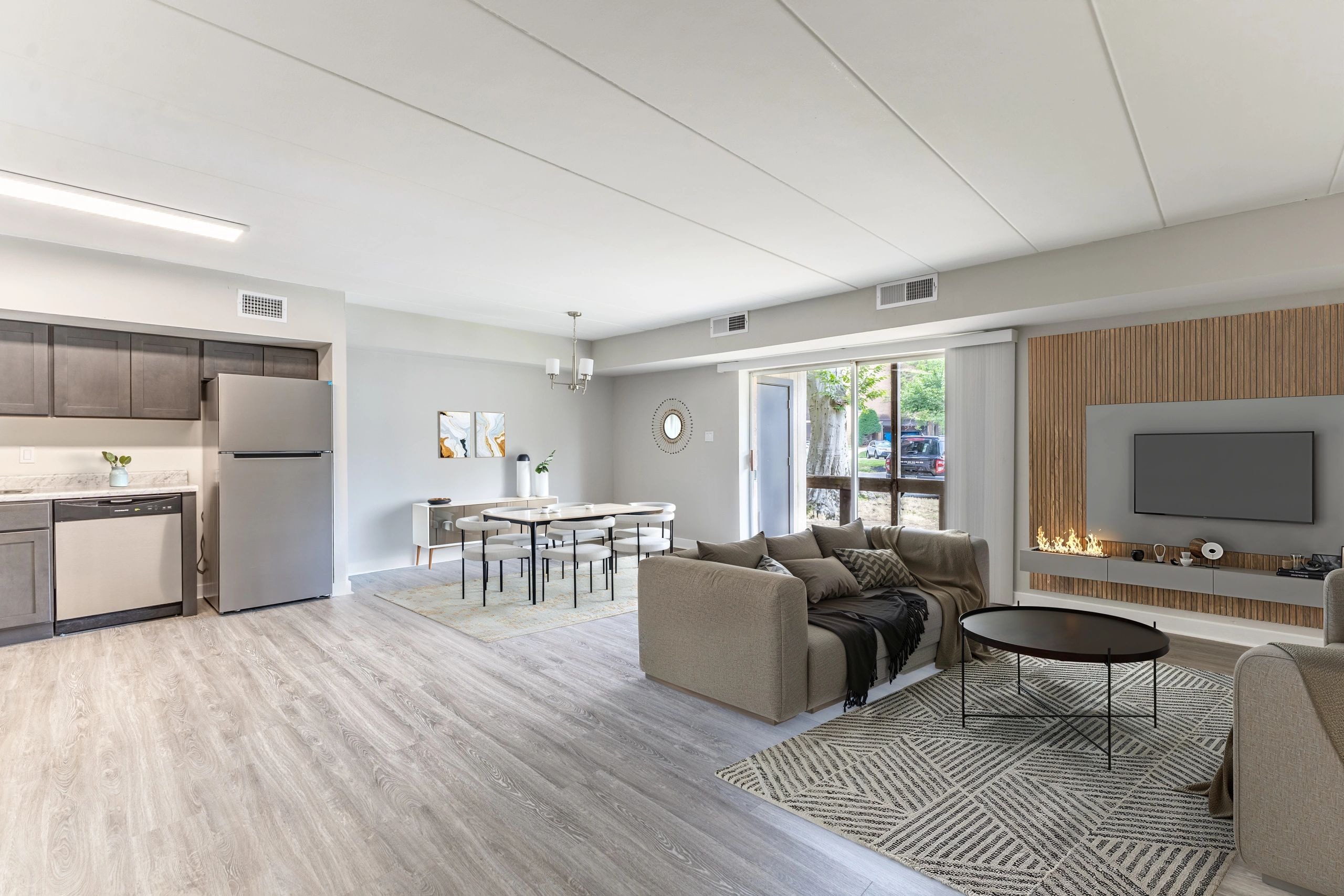 Modern apartment interior at The Colony